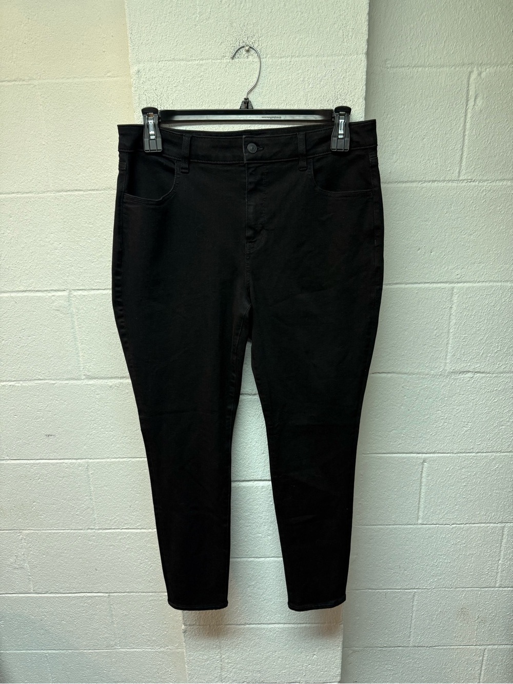 American Eagle Outfitters Black Skinny Jeans - High Rise